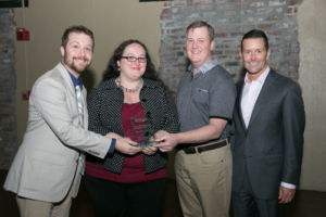 Center staff receive catalyst award from Blackboard executives