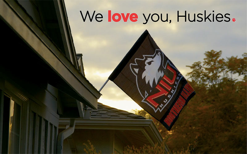We love you, Huskies.