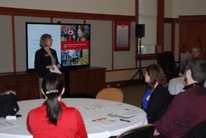 CoP Provost Ingram welcomes the group