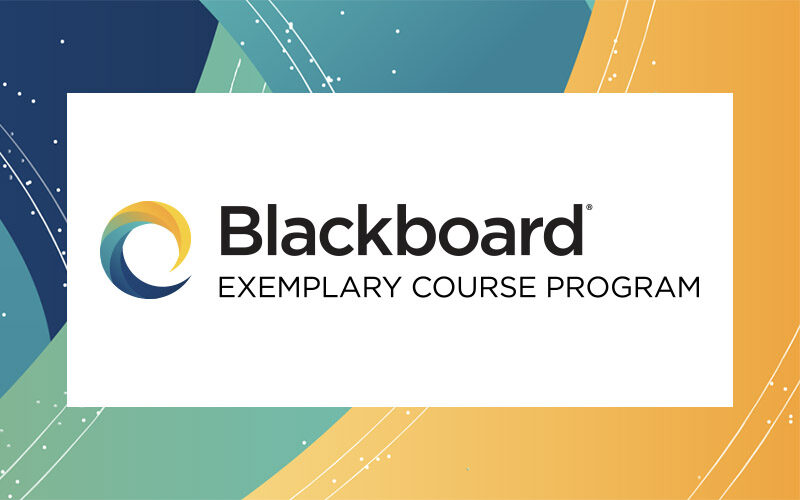 Blackboard Exemplary Course Program