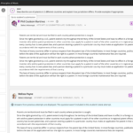 screenshot of flexible grading with mouse hovering over student profile image