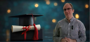 Still of Dr. Salehinia speaking in YouTube series video